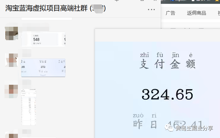淘宝蓝海虚拟项目陪跑训练营5.0：单天478纯利润（无水印）插图(2)